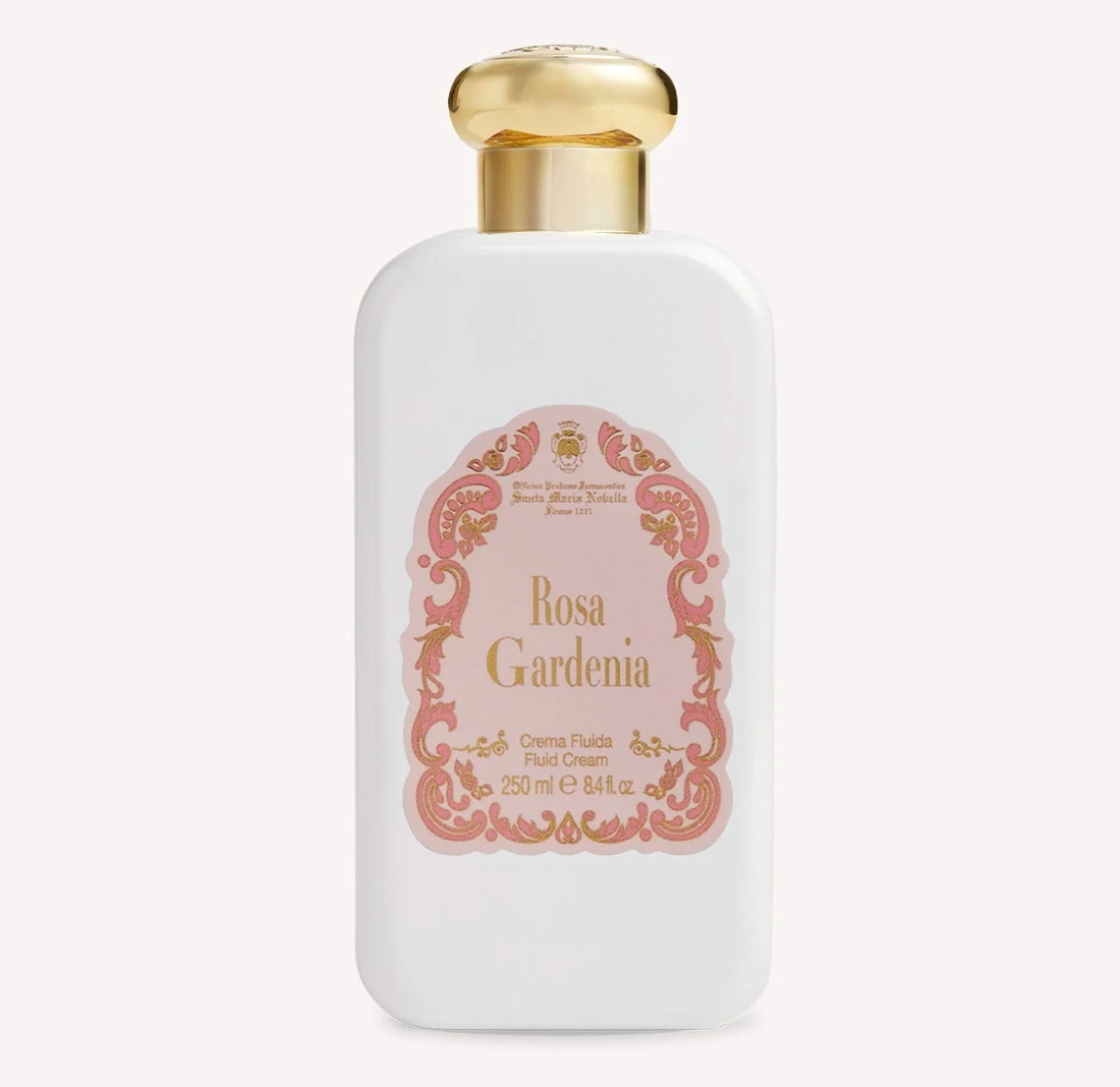 Rosa Gardenia Pet Crema Fluida.