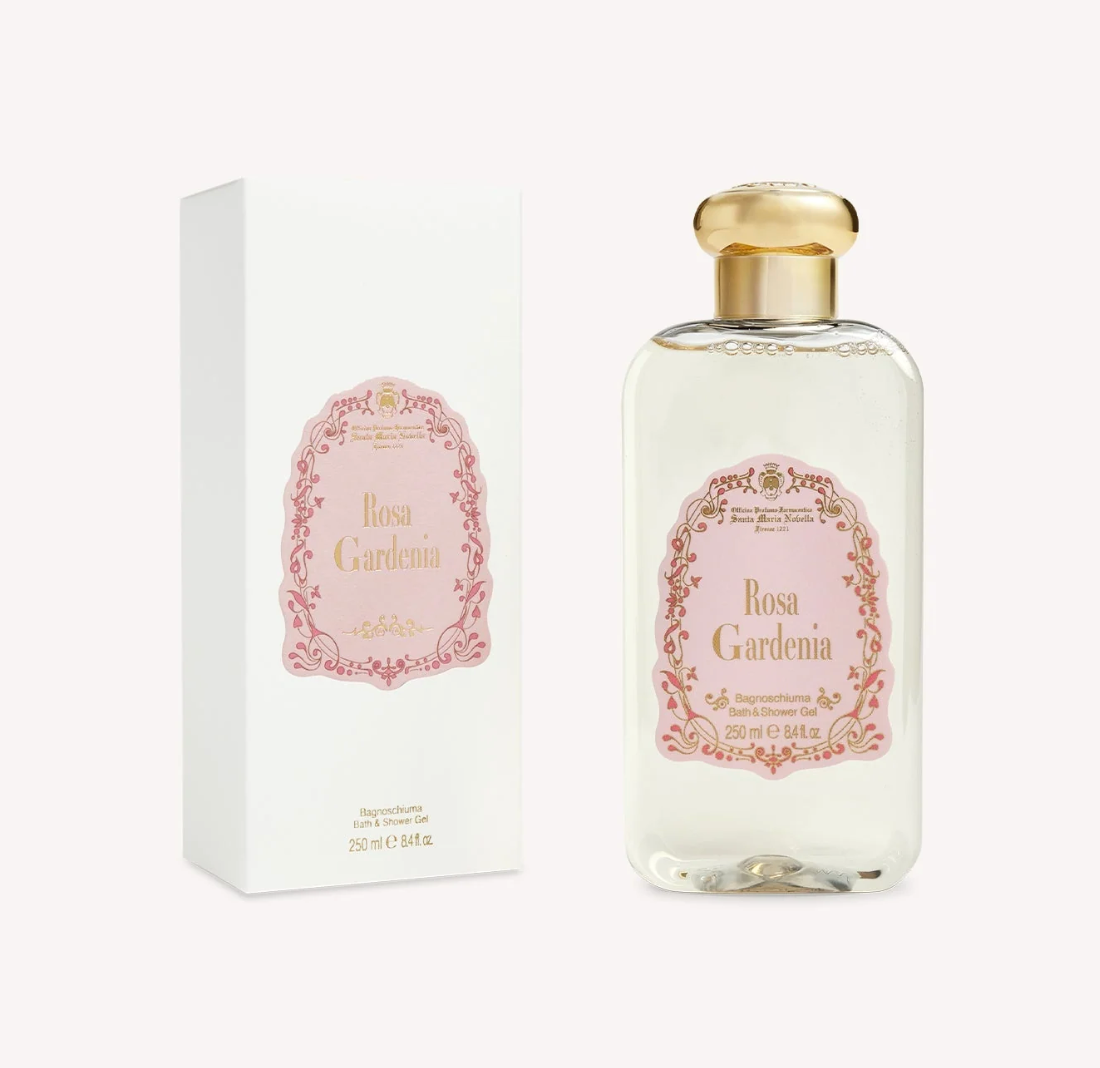 Rosa Gardenia Pet Gel de Baño