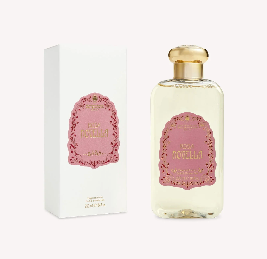 Rosa Novella Pet Gel de Baño