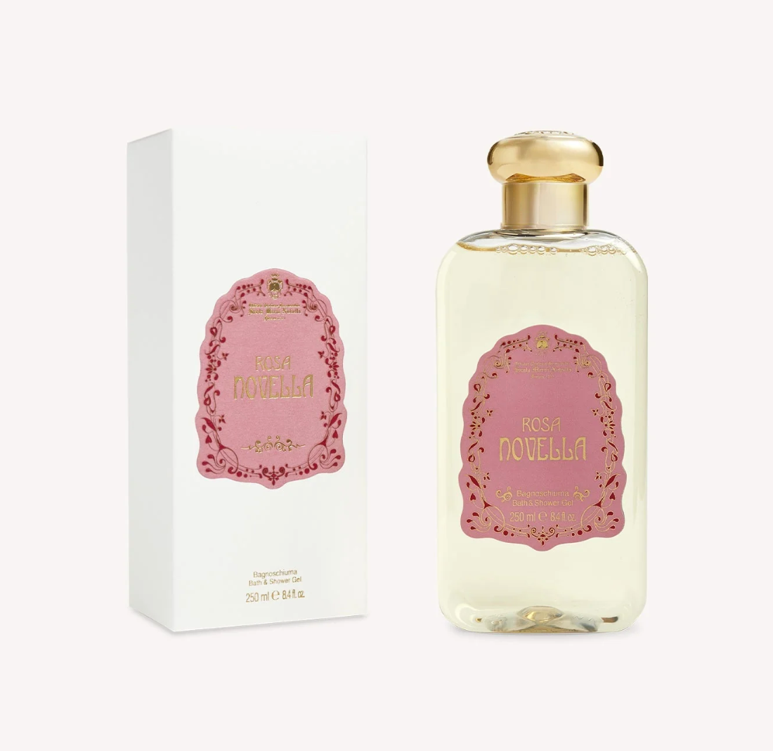 Rosa Novella Gel de Baño